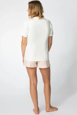 Bawełniany t-shirt z nadrukiem - model 1