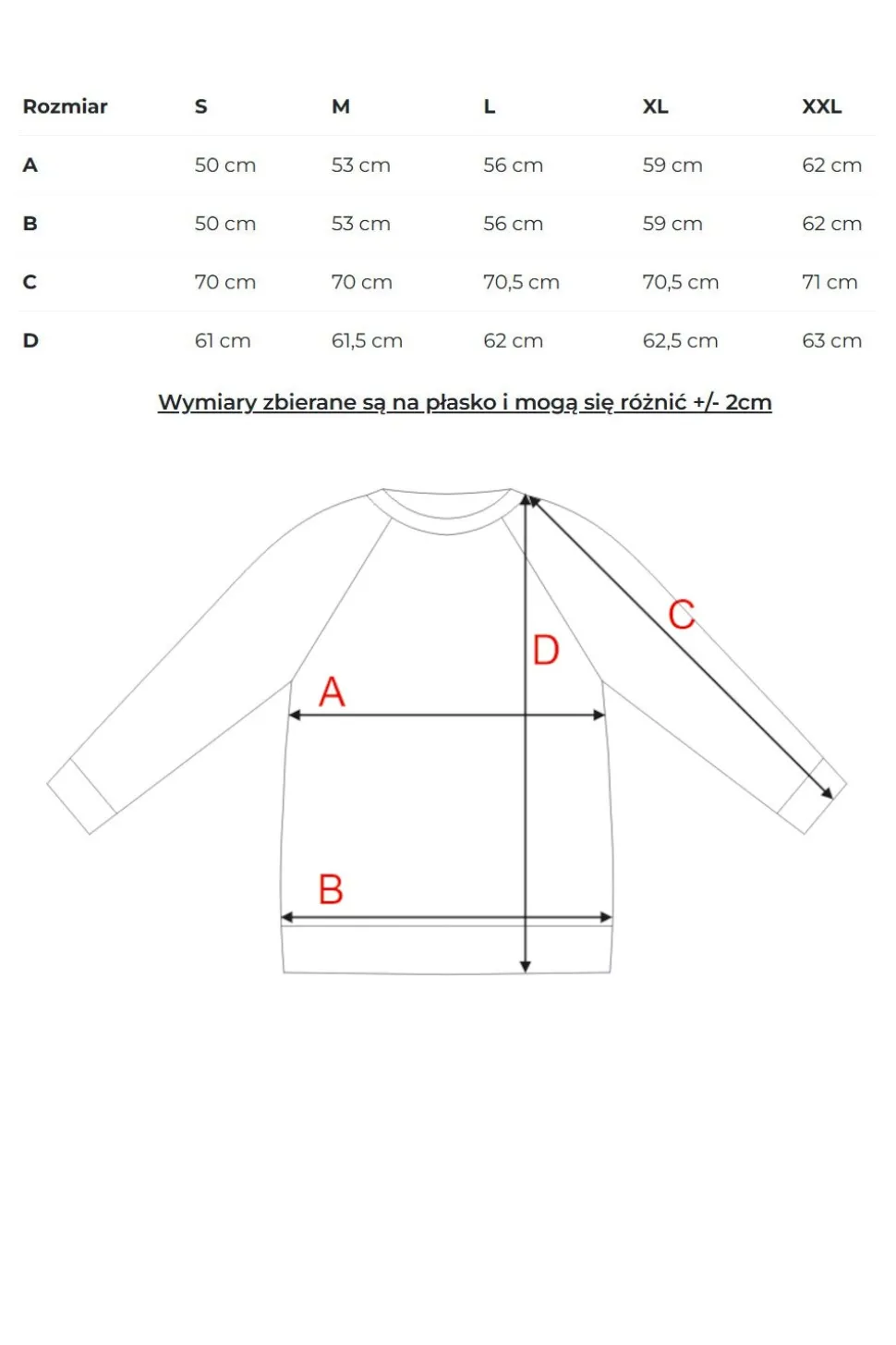Bluza dresowa z haftem - czerwona