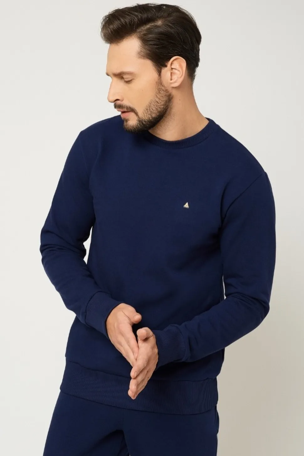 Bluza męska classic - granatowa