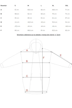 Bluza oversize z lampasami i kapturem - czarna