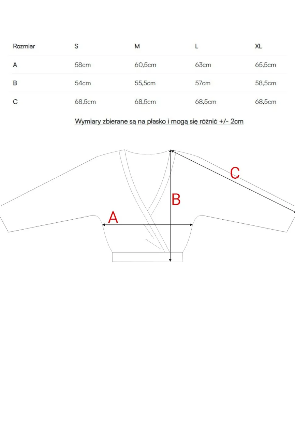 Bluza z kopertowym dekoltem - wrzosowa