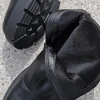Buty do kostek na platforme Abeni - czarne