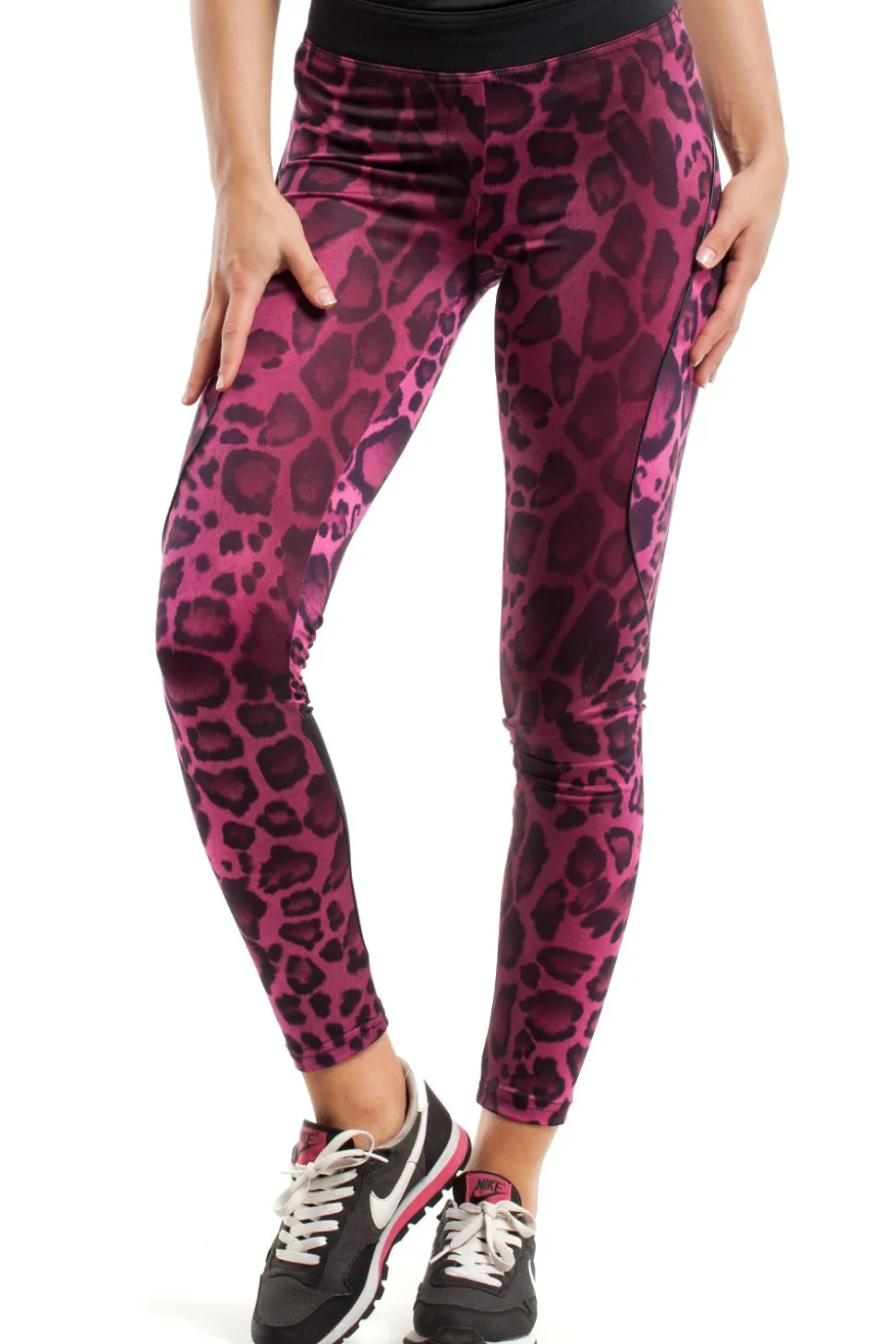 Dopasowane legginsy neonowe - model 10