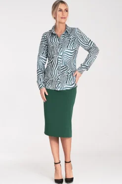 Elegancka koszula z kołnierzykiem - wzór 105