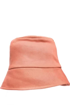 Kapelusz typu bucket hat - ceglasty