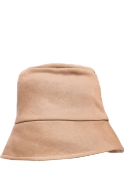 Kapelusz typu bucket hat - orzechowy