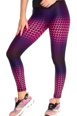 Nowoczesne gładkie legginsy