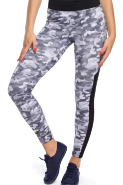 Nowoczesne legginsy ze wstawką na łydce