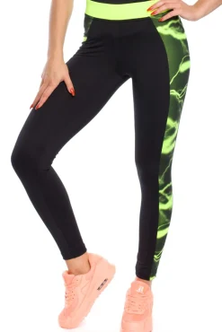 Sportowe legginsy z nowoczesnym wzorem