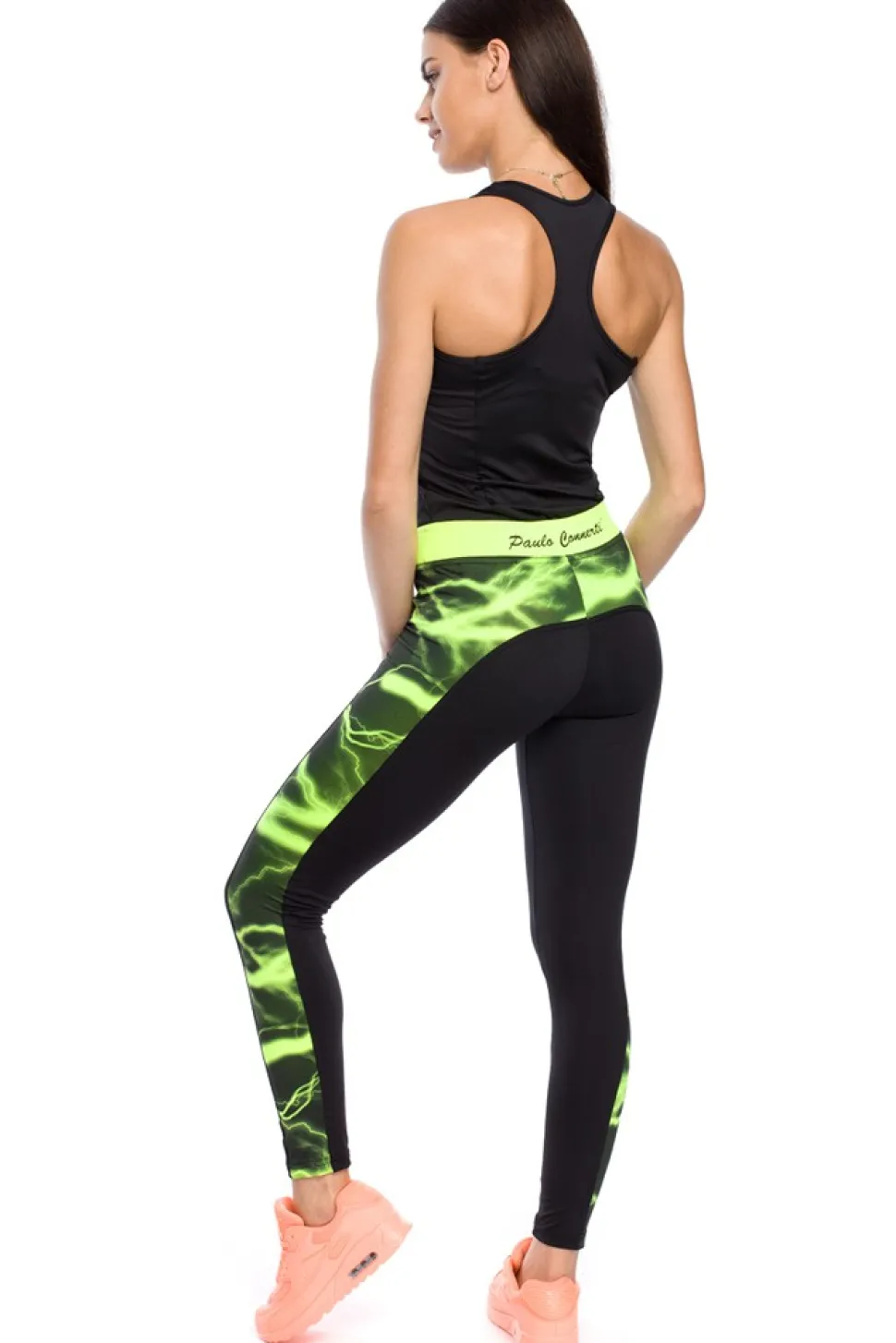 Sportowe legginsy z nowoczesnym wzorem