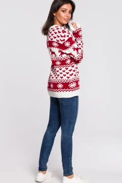 Sweter z motywem świątecznym - model 2