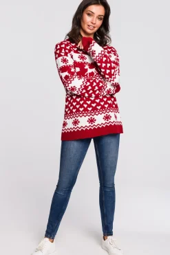 Sweter z motywem świątecznym - model 1