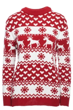 Sweter z motywem świątecznym - model 1