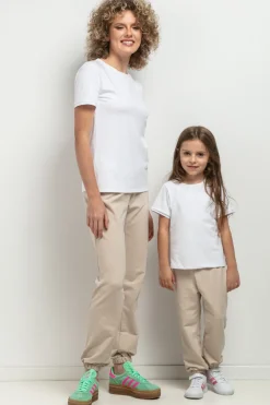 T-shirt dla dziewczynki - biały