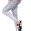 Wygodne gładkie legginsy fitness - model 1