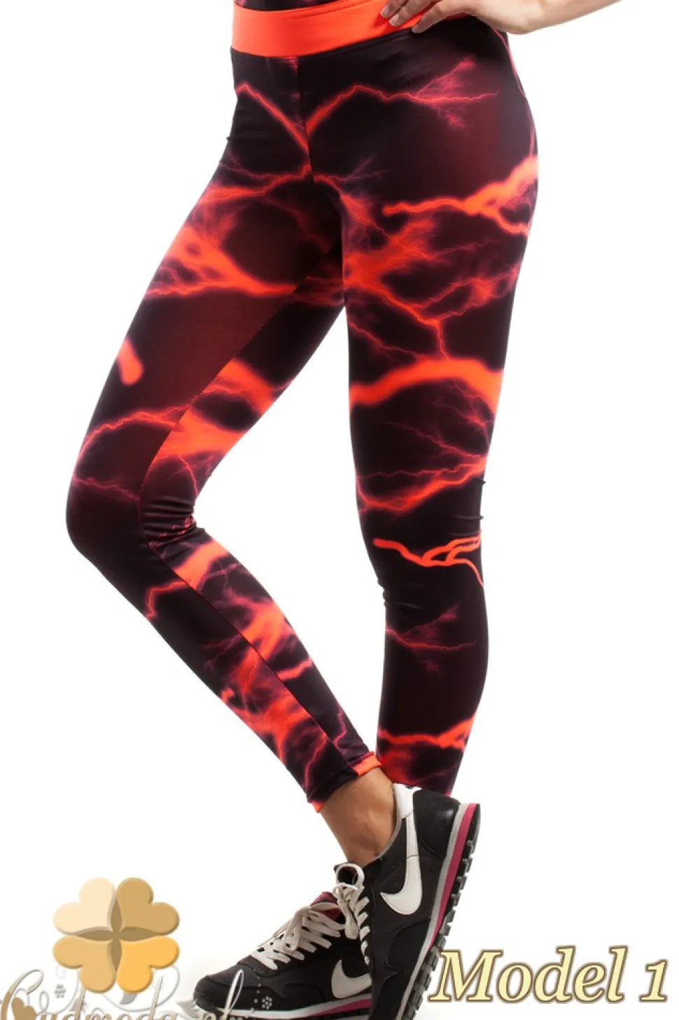 Wyjątkowe legginsy fitness we wzory